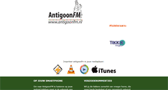 Desktop Screenshot of antigoonfm.nl