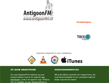 Tablet Screenshot of antigoonfm.nl